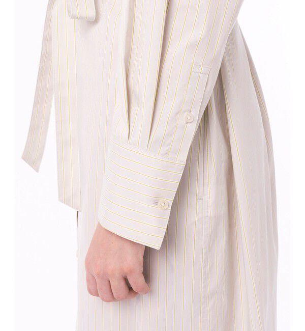 LACOSTE「マルチストライプシャツドレス / シャツワンピース」|ワンピース|