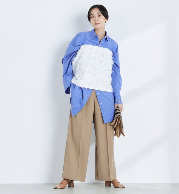 NOLLEY'S「【KIRYU】フェザーカットジャガードビスチェ兼ミニスカート」|スカート|