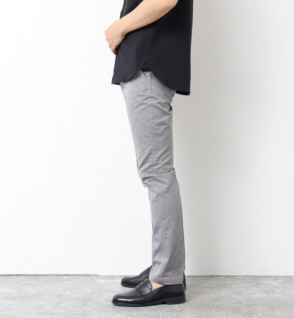 NOLLEY'S goodman「《ビジカジ対応》綿麻COOLMAX スリムフィットパンツ 25SS」|チノ|