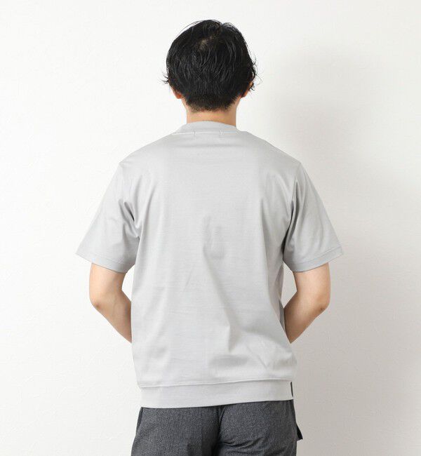 NOLLEY'S goodman「《ビジカジ対応》シルケットスムース Vネック ドレスTシャツ 25SS」|Tシャツ・カットソー|