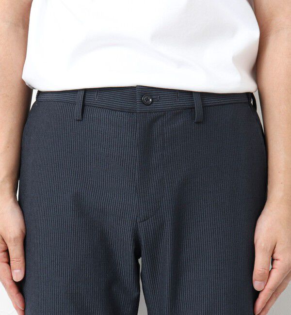 NOLLEY'S goodman「《ビジカジ/セットアップ対応》ドットサッカーストレッチパンツ 25SS」|チノ|