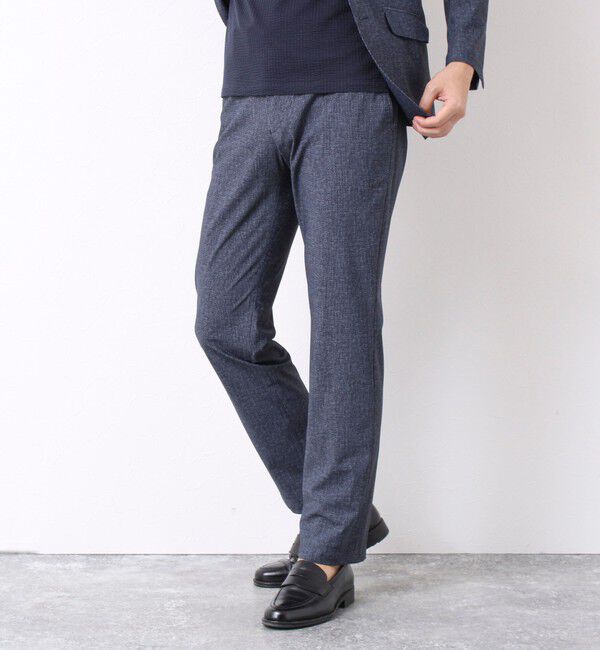 NOLLEY'S goodman「《ビジカジ/セットアップ対応》接触冷感4WAYストレッチパンツ 25SS」|チノ|