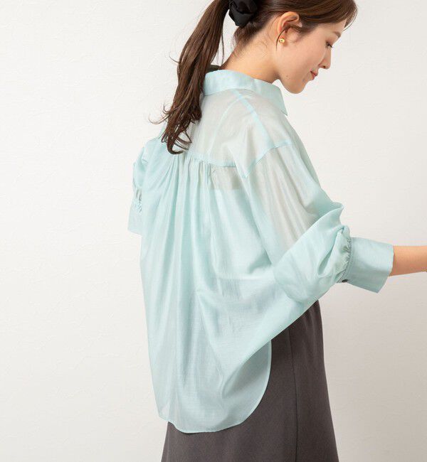 NOLLEY'S「シアーシャツ」|シャツ・ブラウス|