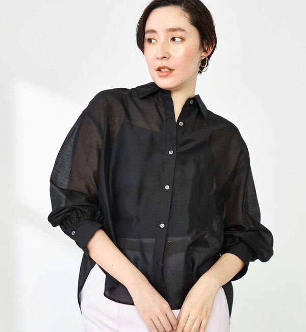 NOLLEY'S「シアーシャツ」|シャツ・ブラウス|