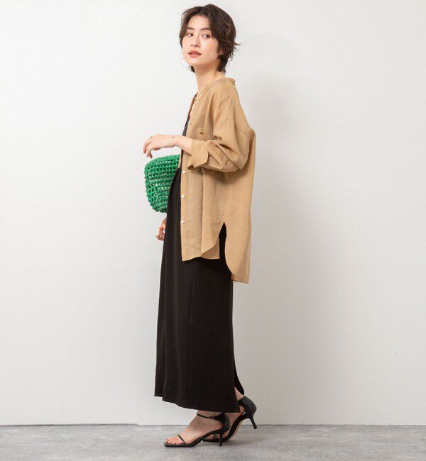 NOLLEY'S「【松葉☆別注アイテム】《セットアップ対応》エアリージョーゼットイージータイトスカート」|タイト|