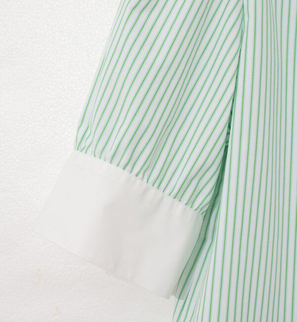 NOLLEY'S「パフスリーブ半袖シャツブラウス」|シャツ・ブラウス|