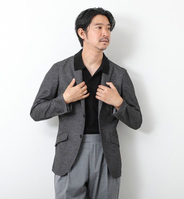 NOLLEY'S goodman「《PIMA COTTON》成型半袖 NSN スキッパーニットポロシャツ 25SS」|ポロシャツ|
