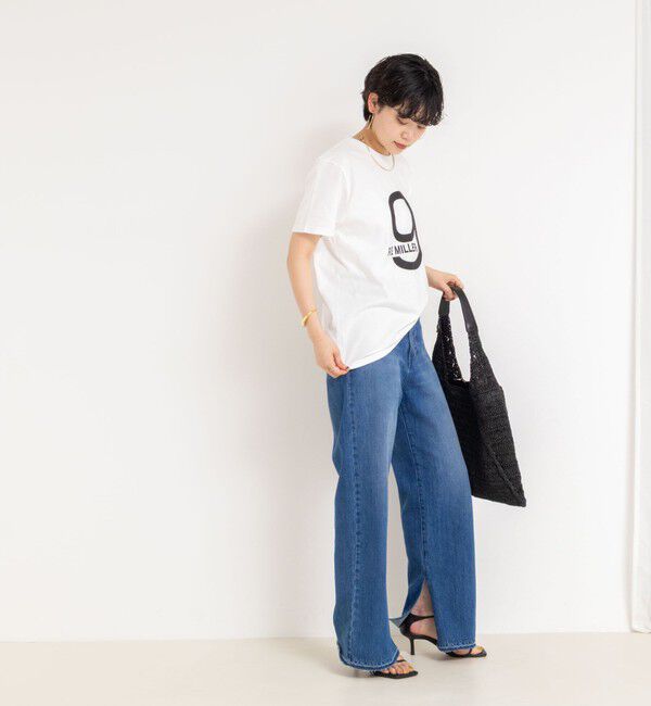 Rie Miller「RM9 プリントTシャツ」|Tシャツ・カットソー|