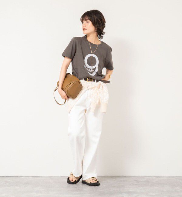 Rie Miller「RM9 プリントTシャツ」|Tシャツ・カットソー|