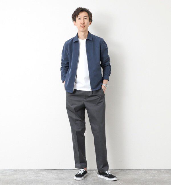 NOLLEY'S goodman「《セットアップ対応》ストレッチコーデュロイ ストレッチ ジップシャツ ブルゾン 25AW」|ブルゾン・スタジャン|