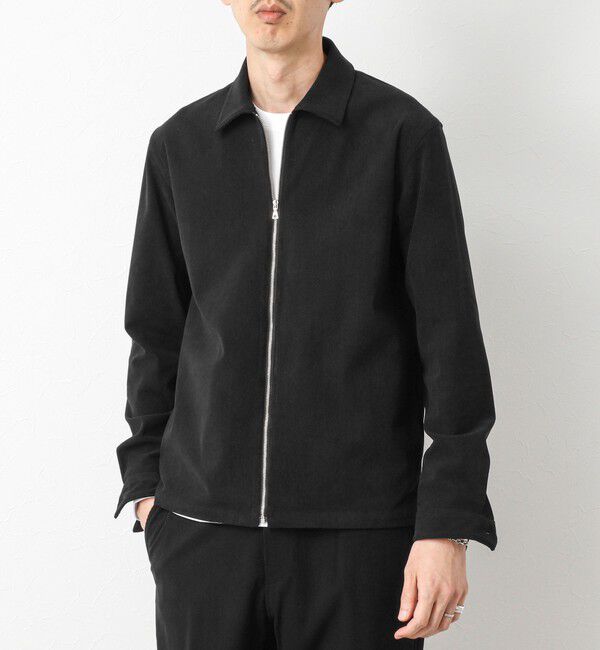 NOLLEY'S goodman「《セットアップ対応》ストレッチコーデュロイ ストレッチ ジップシャツ ブルゾン 25AW」|ブルゾン・スタジャン|
