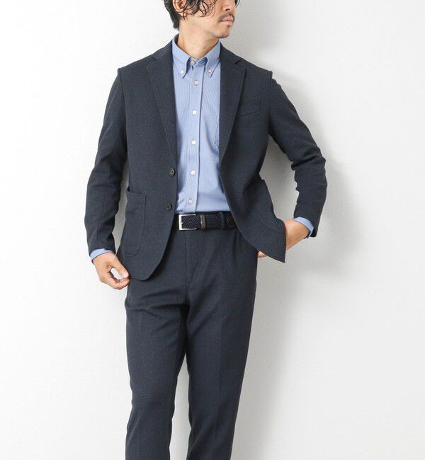 NOLLEY'S goodman「《ビジカジ/セットアップ対応》【尾州】先染めハニカムイージーJK 25AW」|テーラードジャケット|