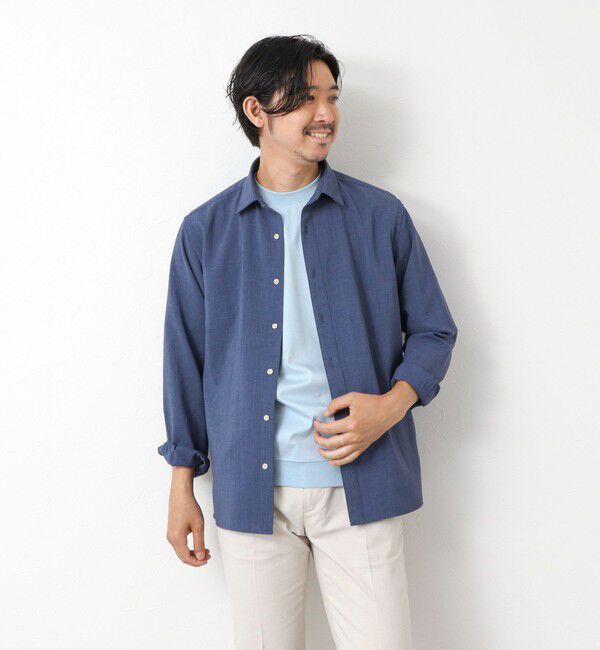 NOLLEY'S goodman「【EVALET】吸水速乾 イージーケア ストレッチシャツ」|シャツ・ブラウス|