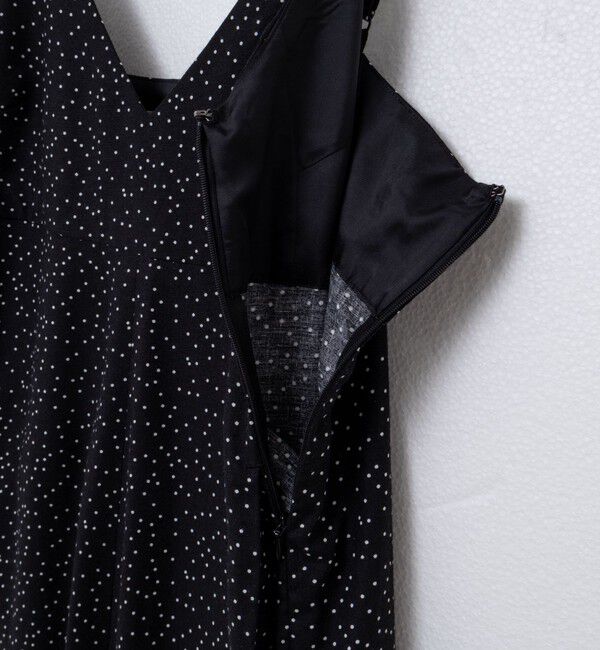 Rie Miller「ウォッシャブルシーチングプリントオールインワン」|オールインワン|