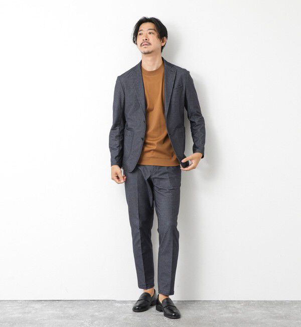 NOLLEY'S goodman「《ビジカジ/セットアップ対応》【ALBINI】《吸水速乾》綾ジャージーイージーPT 25AW」|チノ|