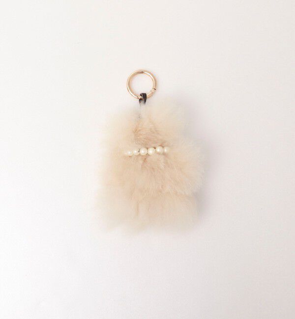 NOLLEY'S「【COSY&times;NOLLEYS】パールベアーチャーム」|チャーム・キーホルダー|