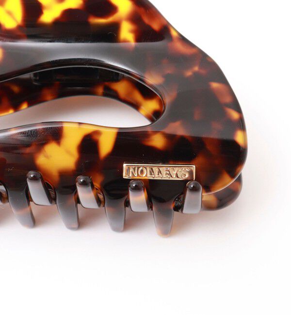 NOLLEY'S「【NOLLEYS GOODS】 レオパード柄オープンクリップ」|ヘアバンド|