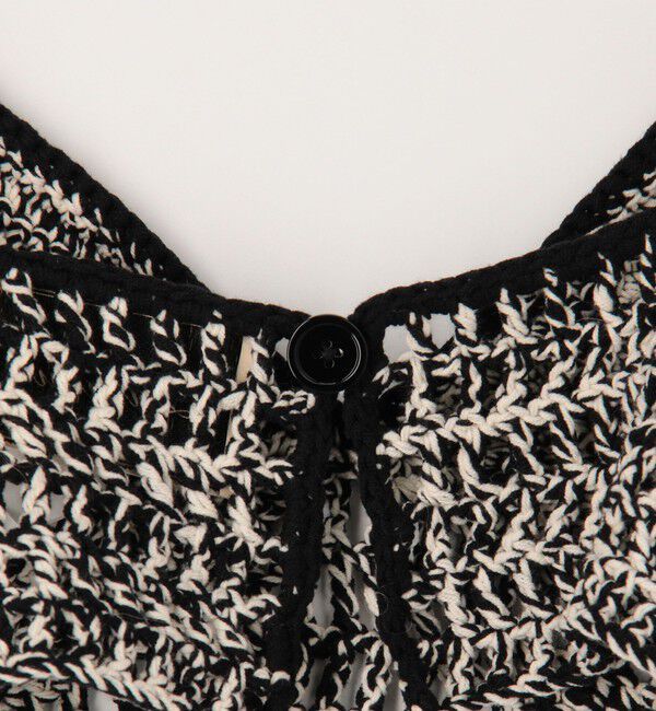 Laraaji「《手洗い可能》かぎ針編みキャミソール」|ニット・セーター|