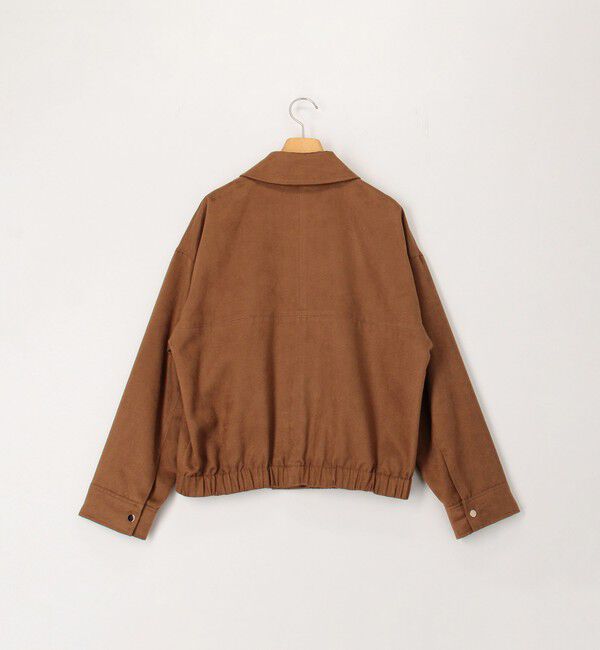 NOLLEY'S sophi「《セットアップ対応》フェイクスエードブルゾン」|ブルゾン・スタジャン|