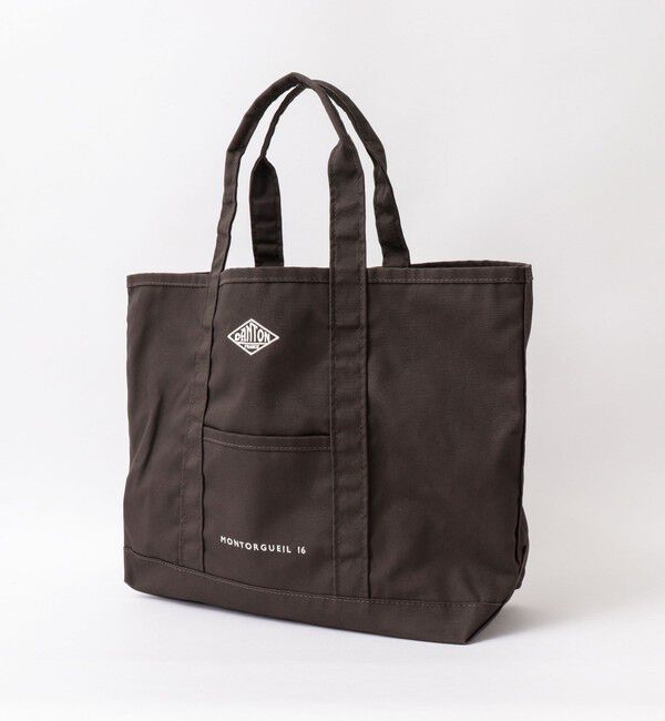NOLLEY'S goodman「【DANTON/ダントン】MONTORGUEIL（モントルグイユ）キャンバストートバッグ 25AW」|トートバッグ|チャコールグレー