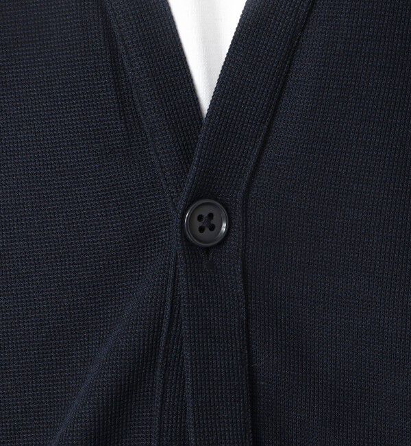 NOLLEY'S goodman「【ACTIVE SECT】《限定展開》ストレッチミラノリブワンボタンカーディガン 25AW」|カーディガン|