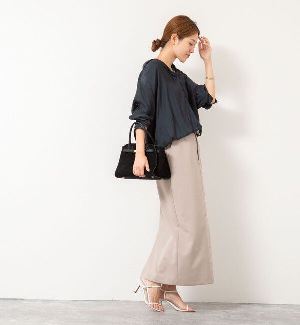 NOLLEY'S sophi「ウォッシャブル割繊プルオーバーシャツ」|シャツ・ブラウス|