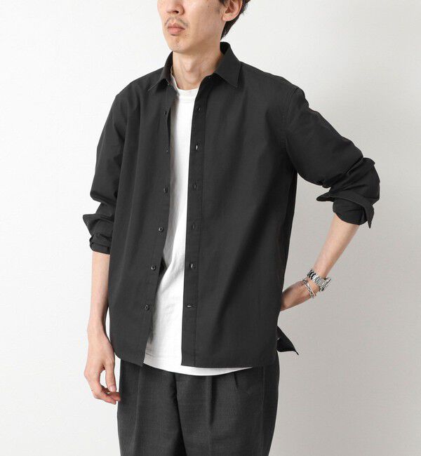 NOLLEY'S goodman「ピーチブロード レギュラーカラーシャツ 25AW」|シャツ・ブラウス|