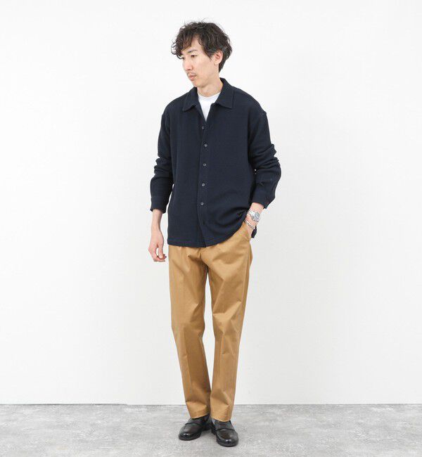 NOLLEY'S goodman「ウォッシャブル ニットシャツ 25AW」|シャツ・ブラウス|