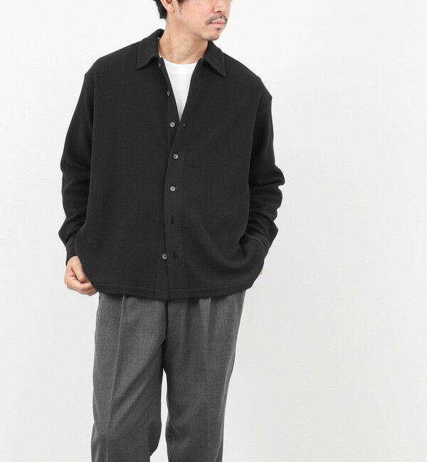 NOLLEY'S goodman「ウォッシャブル ニットシャツ 25AW」|シャツ・ブラウス|