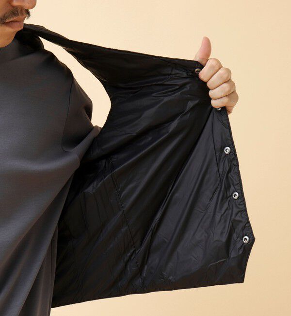 NOLLEY'S goodman「【TAION/タイオン】SINGLE SNAP BUTTON DOWN GILET 25AW」|ダウンベスト・ベスト|