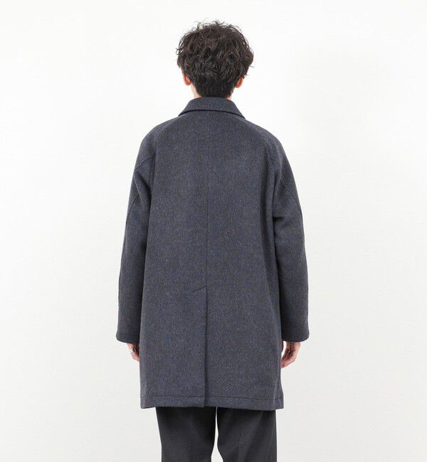NOLLEY'S goodman「《ビジカジ対応》尾州ビーバーステンカラーコート 25AW」|ステンカラーコート|