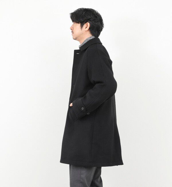 NOLLEY'S goodman「《ビジカジ対応》尾州ビーバーステンカラーコート 25AW」|ステンカラーコート|
