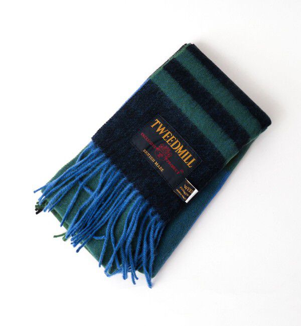 NOLLEY'S goodman「【TWEEDMILL/ツイードミル】Lambswool Muffler Check 25」|マフラー|