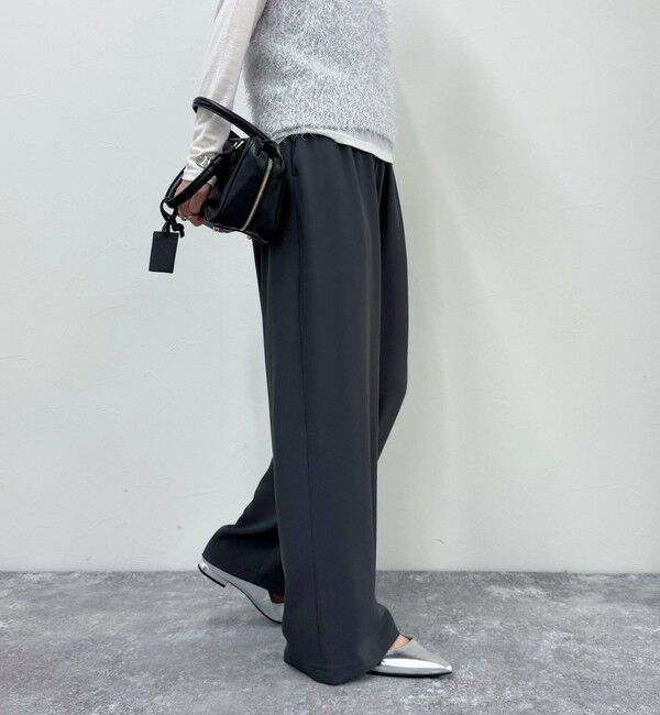 fredy emue「【累計販売数4万本突破！】とろみツイルストレートイージーパンツ」|チノ|