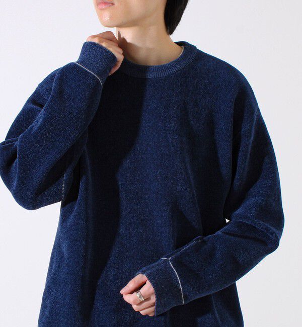 GLOSTER「【昨年人気アイテム再登場！チクチクしないニット】モールダブルフェイス プルオーバーニット」|ニット・セーター|