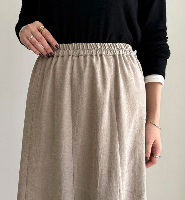 fredy emue「ヴィンテージスウェード調スカート」|スカート|