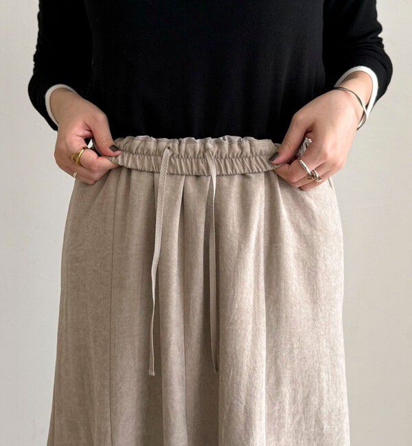 fredy emue「ヴィンテージスウェード調スカート」|スカート|