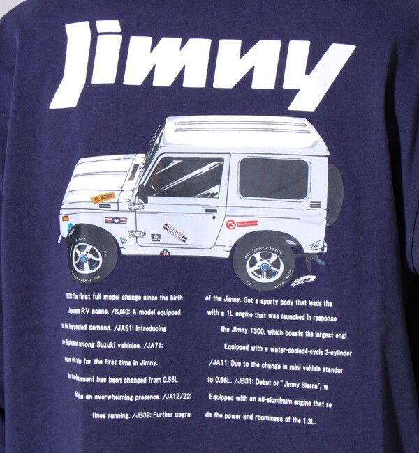 GLOSTER「【ロングセラーコラボ】ジムニー&times;GLOSTER 長袖プリントTシャツ」|Tシャツ・カットソー|