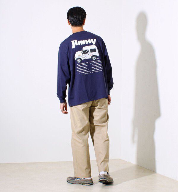 GLOSTER「【ロングセラーコラボ】ジムニー&times;GLOSTER 長袖プリントTシャツ」|Tシャツ・カットソー|