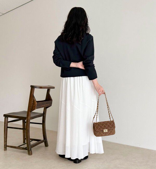 fredy emue「刺繍入りコンパクトニットジャケット」|カーディガン|