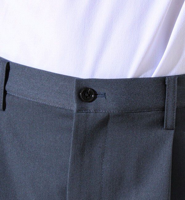 GLOSTER「【細すぎず太すぎない絶妙バランス】TRストレッチ ミディアムストレートパンツ」|チノ|