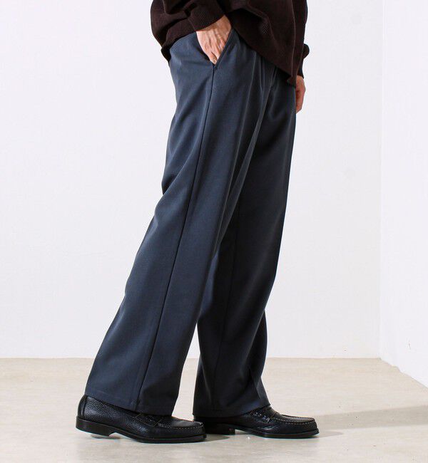 GLOSTER「【細すぎず太すぎない絶妙バランス】TRストレッチ ミディアムストレートパンツ」|チノ|