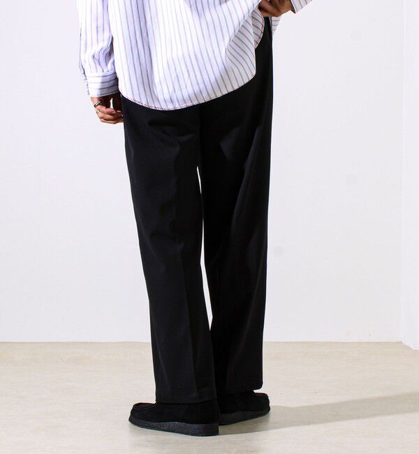 GLOSTER「【細すぎず太すぎない絶妙バランス】TRストレッチ ミディアムストレートパンツ」|チノ|