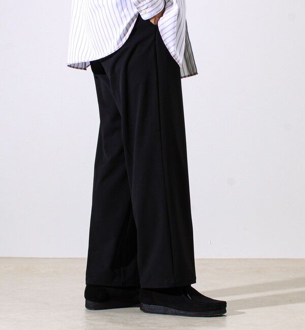 GLOSTER「【細すぎず太すぎない絶妙バランス】TRストレッチ ミディアムストレートパンツ」|チノ|