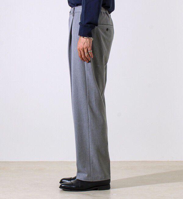 GLOSTER「【細すぎず太すぎない絶妙バランス】TRストレッチ ミディアムストレートパンツ」|チノ|