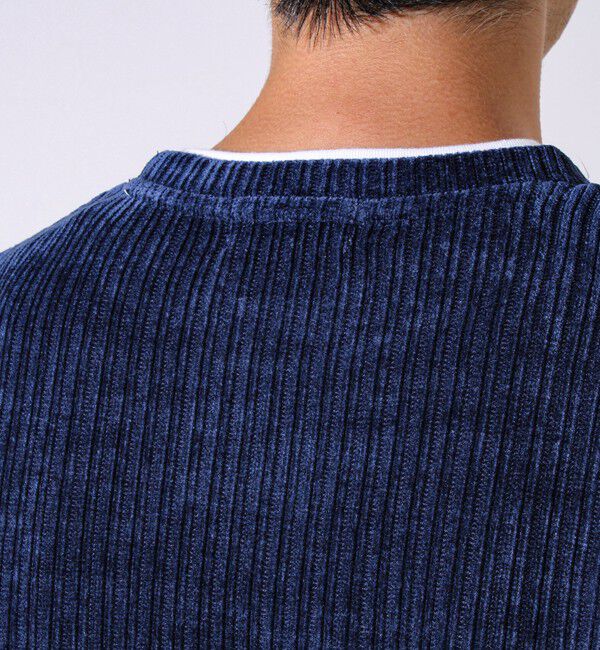 GLOSTER「【重ね着見えで即サマになる】カットコール フェイクレイヤードロンT」|Tシャツ・カットソー|