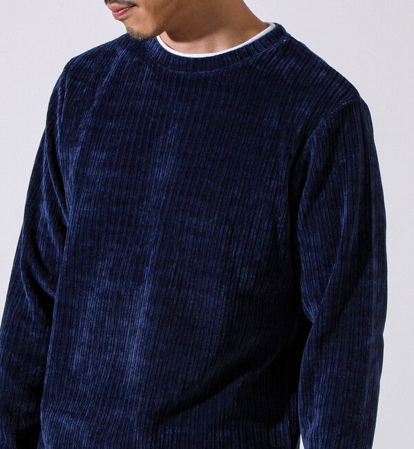 GLOSTER「【重ね着見えで即サマになる】カットコール フェイクレイヤードロンT」|Tシャツ・カットソー|