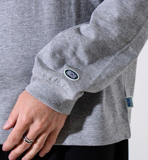 GLOSTER「【6色展開/UNISEX/ベーシック】【DISCUS】USA綿ブレンド ヘビーウエイトロンT」|Tシャツ・カットソー|