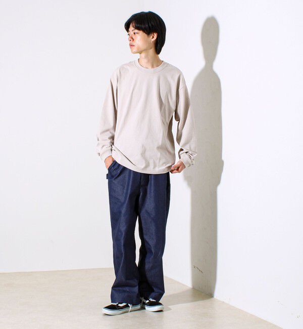 GLOSTER「【6色展開/UNISEX/ベーシック】【DISCUS】USA綿ブレンド ヘビーウエイトロンT」|Tシャツ・カットソー|