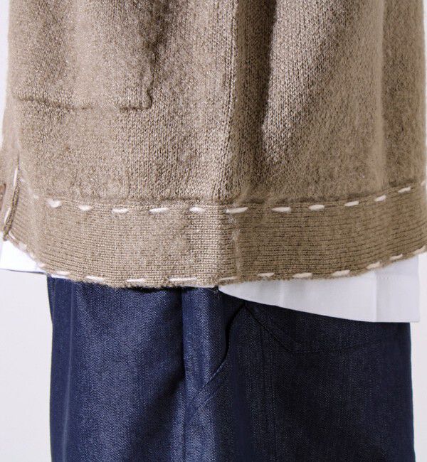 GLOSTER「【ユニセックス対応】ハンドステッチニットジャケット」|カーディガン|